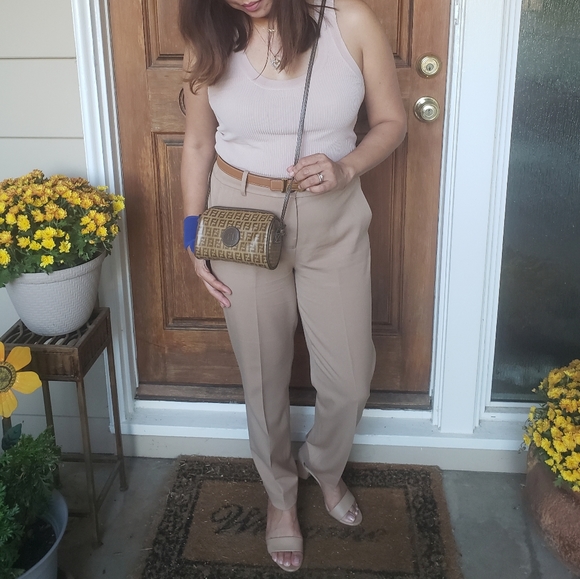 Rare Authentic FENDI Zucchino Vintage Mini Sling/Crossbody Bag - Picture 15 of 16